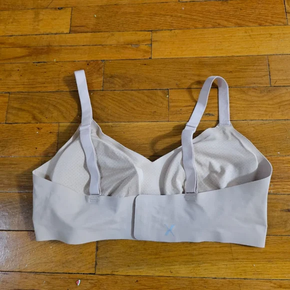 Knix Bra Women's Tan White Size 4 - Picture 2 of 4